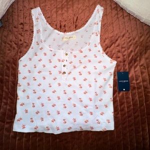 NWT Lucky Brand Crop Tank